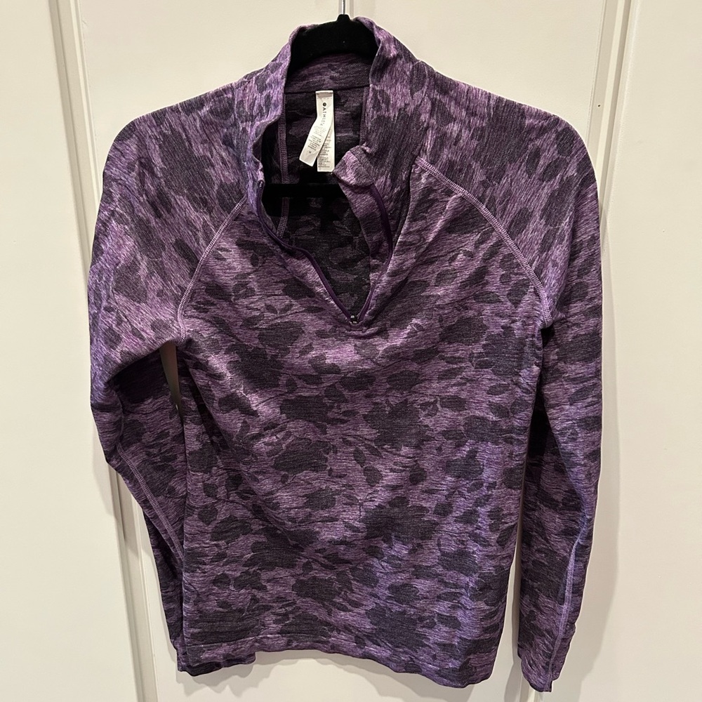 Athleta Purple Textured Jacket